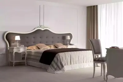 Produktbild von Bett 2x Nachttische Design Schlafzimmer 3tlg. Klassischer Luxus Set Möbel