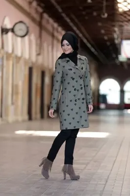 Produktbild von Jacke Kleid Grün 36 Ceket AR-797