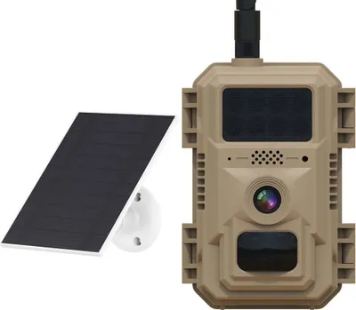 Produktbild von INF 4MP 4G Solar Wildtierkamera mit KI-Tiererkennung & Infrarot Nachtsicht