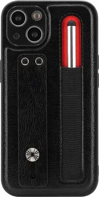 Produktbild von König Design Hülle kompatibel mit Apple iPhone 13 Kunststoff Soft Handyhülle - Handy Case Schwarz