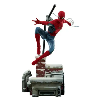 Produktbild von Spider-Man: No Way Home Movie Masterpiece Actionfigur 1/6 Spider-Man (New Red and Blue Suit) (Deluxe Version) 28 cm