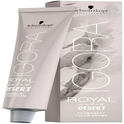Produktbild von Schwarzkopf Igora Royal Muted Desert, Blond, 9-24, Unisex, 60 ml, Alle Haare, Farbspeichernd, Glanz