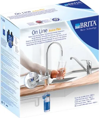 Produktbild von Brita mypure P1 filtr do wody pod zlew niebieski, biały