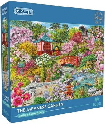 Produktbild von GIBSONS Jigsaw Puzzle Japanischer Garten, 1000 Stü ck
