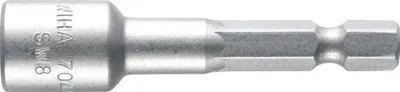 Obrázek produktu pro Wiha 04632, 1 kusů, Šestihranný, 25,4 / 4 mm (1 / 4"), Chrom Vanadová ocel, Nerezová ocel, 55 mm