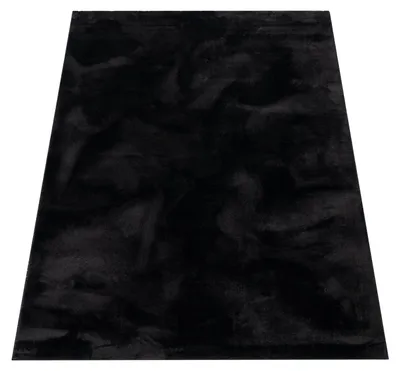 Produktbild von Teppich Wohnzimmer Kurzflor Waschbar Einfarbiges Muster Weich Rutschfest Modern Grösse 60x100 cm