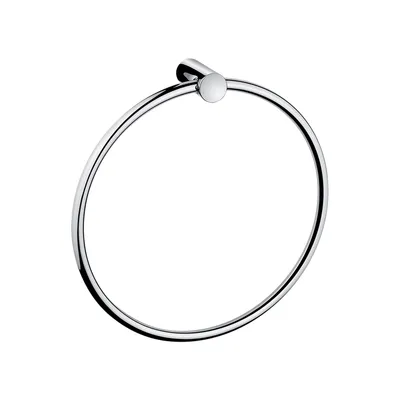 Zdjęcie produktu dla Nimco Bormo - Okrągły uchwyt na ręcznik, średnica 20 cm, chrom BR 11060L-26