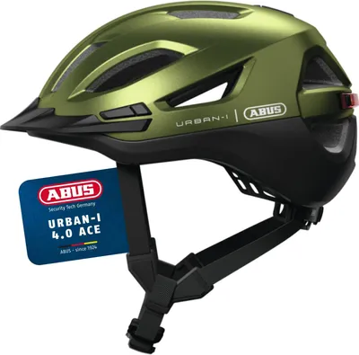 Image de Casque vélo Abus 44909 - URBAN-I 4.0 ACE pepper green M