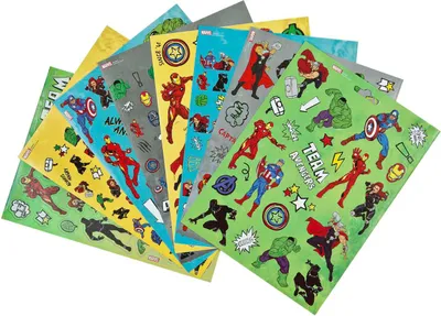Zdjęcie produktu dla Undercover-Stickerbuch „Avengers“ mit 8 Blatt