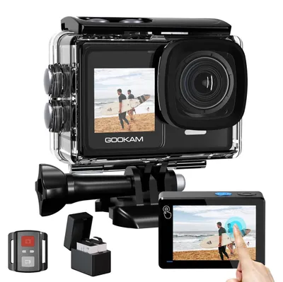 Productafbeelding van Sportcamera 4K met Touchscreen en Onderwaterfunctie