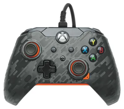 Productafbeelding van PDP Controller, bedraad, Atomic Carbon, voor Xbox Series X