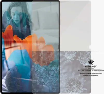 Produktbild von PanzerGlass ® Displayschutz Samsung Galaxy Tab S8 Ultra | S9 Ultra | Ultra-Wide Fit, Samsung, Samsung - Galaxy Tab S9 Ultra, Samsung - Galaxy Tab S8 Ultra, Trockene Anwendung, Kratzresistent, Schockresistent, Transparent, 1 Stück(e)