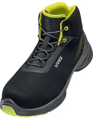 Produktbild von uvex 1 G2 Stiefel S2 schwarz, gelb Weite 14 Gr. 43