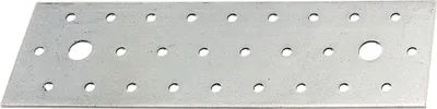 Produktbild von Alberts Lochplatte | sendzimirverzinkt | 200 x 60 mm | 25er Set
