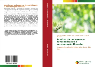 Produktbild von Análise da paisagem e favorabilidade à recuperação florestal