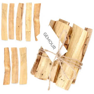 Produktbild von Palo Santo Holz Räucherholz 100 g Set natürliche Dufthölzer zum Räuchern und Reinigen