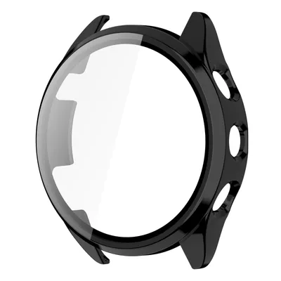 Produktbild von Strap-it Hartschalen-Schutzhülle mit Glasplatte, passend für Garmin Forerunner 165 (schwarz)