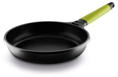 Antihaft-Kochpfanne, Alu-Druckguss, 20 cm, Grün, abnehmbarer Griff