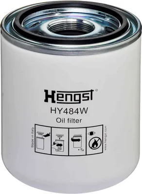 Immagine prodotto di Filtro idraulico da lavoro avvitabile da 176 mm HENGST FILTER per MASSEY FERGUSON