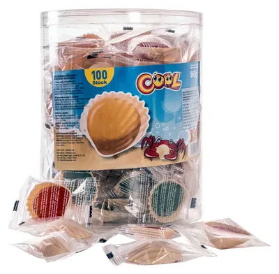 Zdjęcie produktu dla Cool Schleckmuscheln o smaku owoców i coli 4 różne 965g