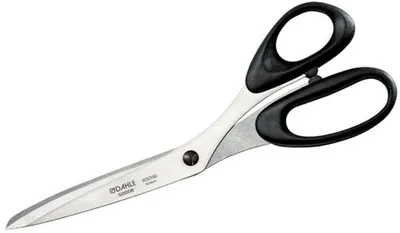 Produktbild von Papierschere Super-Schere 21cm schwarz Packung mit 10 Stück