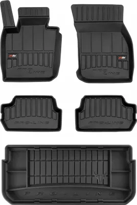 Image de SET 3D Tapis de coffre en caoutchouc pour Mini Cooper S HB à partir de 2014-