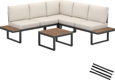 Obrázek produktu pro Zahradní lounge set Eliar z hliníku s práškovým nástřikem, odolný proti povětrnostním vlivům