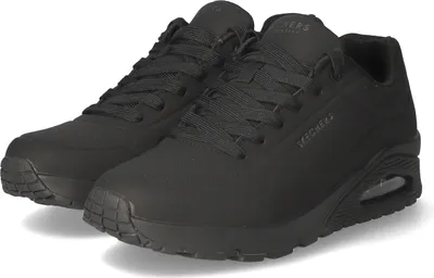 Produktbild von Skechers Uno - Stand On Air Sneaker, flaches Modell, schwarz, Größe 45