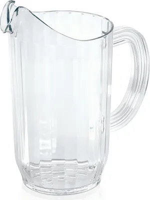 Produktbild von 12x Krug / Karaffe mit Eislippe 1,4 l, Polycarbonat