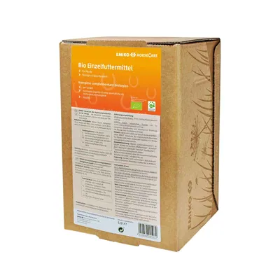 Produktbild von Emiko HorseCare Einzelfuttermittel Bio 5L Bag in Box Flüssiges Kräuterferment für Pferde mit EM