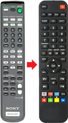 Produktbild von Fernbedienung geeignet für SONY STR-DE225 | STR-DE325 | STR-DE425