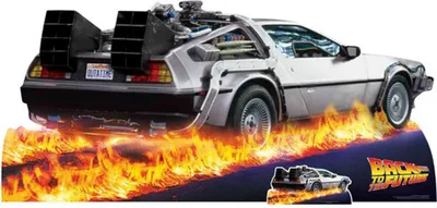 Obrázek produktu pro Návrat do budoucnosti Pappaufsteller DeLorean