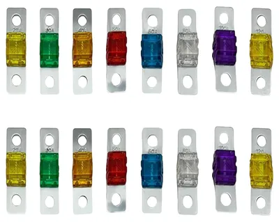 Midi-Sicherungsset, 16 Stück, 20–120 A, 32 V, für Fahrzeuge
