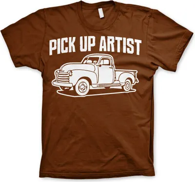 Produktbild von Pick Up Artist T-Shirt - XX-Large - Brown