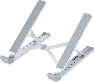 Produktbild von StarTech.com LAPTOP-RISER-BAR Buchstütze Notebookständer Silber