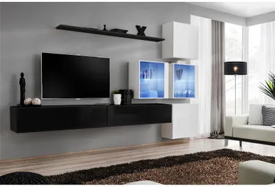 Image de Meuble pour salon RIONATA 19 - noir / blanc