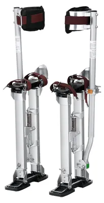 Produktbild von VEVOR Arbeitsstelzen Trockenbau 45,7-76,2cm Höhenverstellbar Aluminiumstelzen De