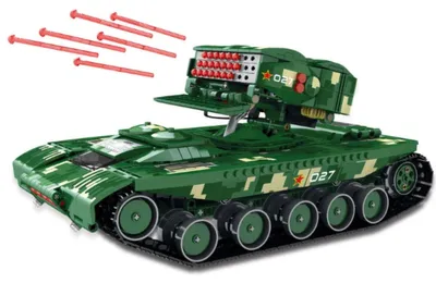 Produktbild von Reobrix 55027 RC Kettenfahrzeug 1488 Teile 33,5 cm ab 14