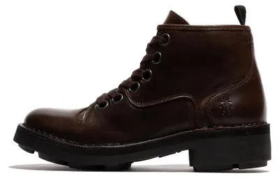 Zdjęcie produktu dla Buty męskie Fly London NUXE138FLY, model botków, kolor: brązowy (DK. Brown), rozmiar: 46 EU