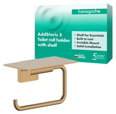 Produktbild von Hansgrohe 41789140 Papierrollenhalter AddStoris S
