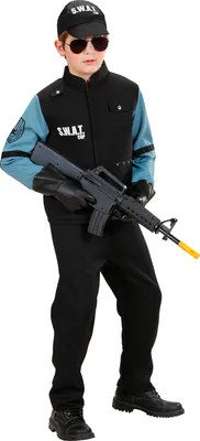 Produktbild von WIDMANN Kinderkostüm SWAT Größe 128 / 5-7 Jahre