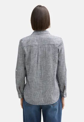 Produktbild von Tom Tailor Bluse dünnes Langarmshirt