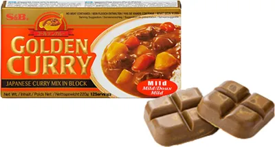 Obrázek produktu pro S&B Golden Japanisches Curry mild 220g