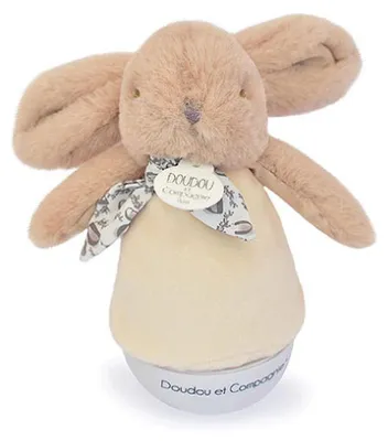 Productafbeelding van Lapin Doudou - Nachtlampje met muziek, beige (16 cm)