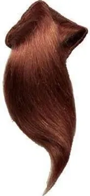 Produktbild von Übungshaarteil 8x8 Tresse auf Draht, hellblond oder sort.