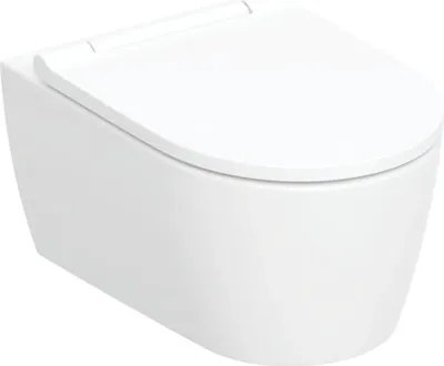 Immagine prodotto di Geberit ONE, WC suspendu, TurboFlush, avec siège de WC à abaissement automatique, 500.201.01.1, 500.201.01.1