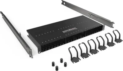 Produktbild von PATCHBOX PBXFRAME, Kabelmanagementtafel, Schwarz, 1 Stück(e), 4,35 kg