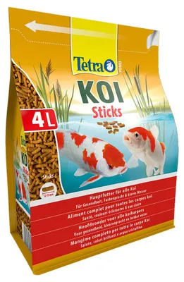Productafbeelding van Tetra Pond Koi Sticks | hoofdvoer voor alle koi 4 liter