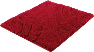 Produktbild von Kleine Wolke Badteppich SATURN Granat 55 x 65 cm
