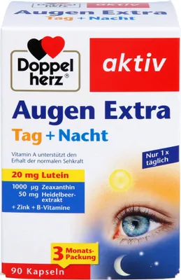 Produktbild von Doppelherz Augen Extra Tag + Nacht, 90 St KAP